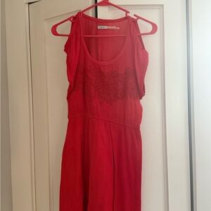 Kimchi Blue Vibrant Red Top